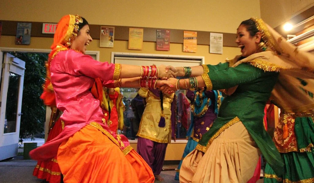 Giddha: A Platform for Women’s Groups to Address Social Issues and Empowerment 10 gidda Vibrant cultural form