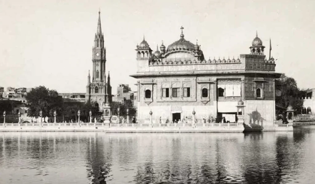 building of Sri Harmandir Sahib