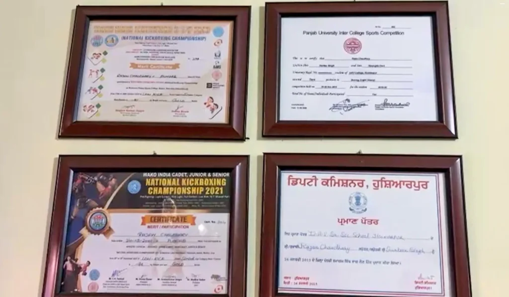 gold medal in Kickboxing