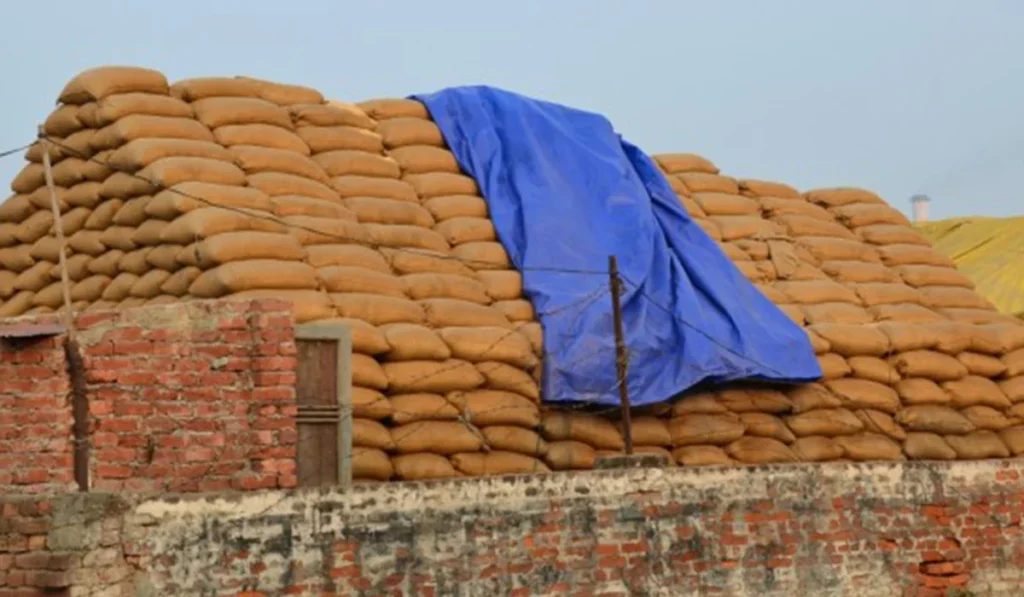 Big problem is grain storage