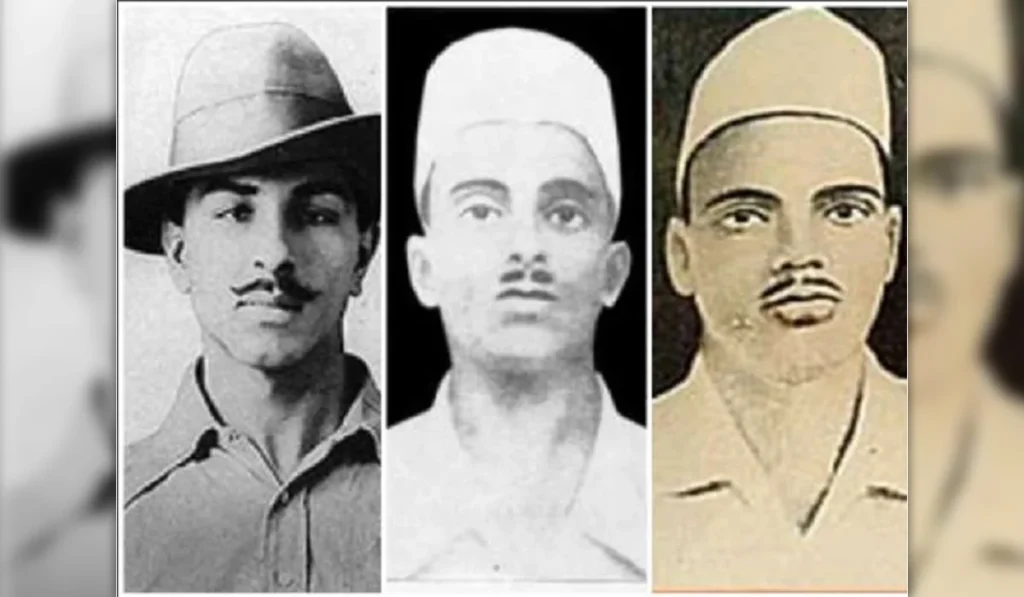 Shaheed Bhagat Singh and his companions