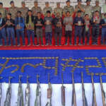 surrender before the security forces