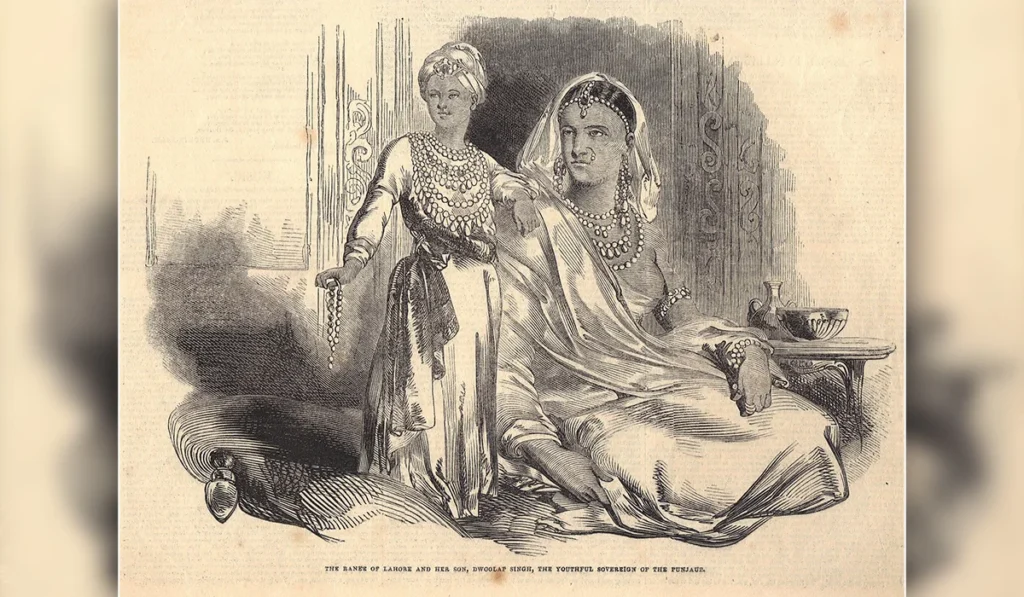 Duleep Singh was proclaimed Maharaja