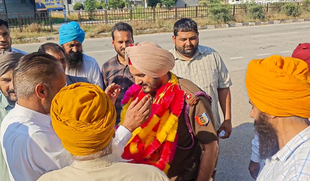 Warm and grand welcome