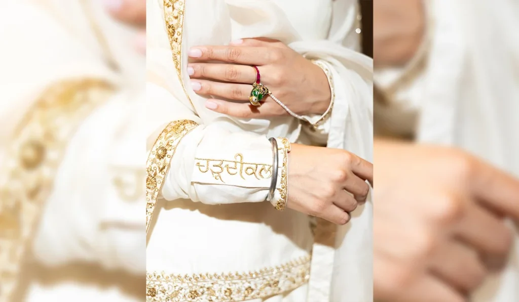 Gurmukhi Script Embroidery