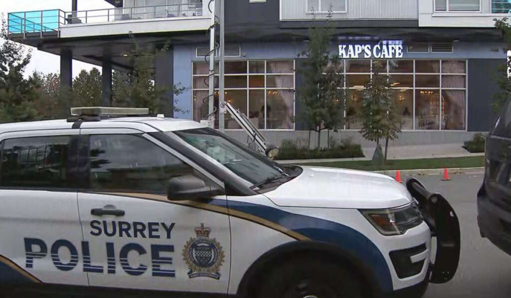 gunshots were fired outside a cafe adjacent to Kaps Cafe