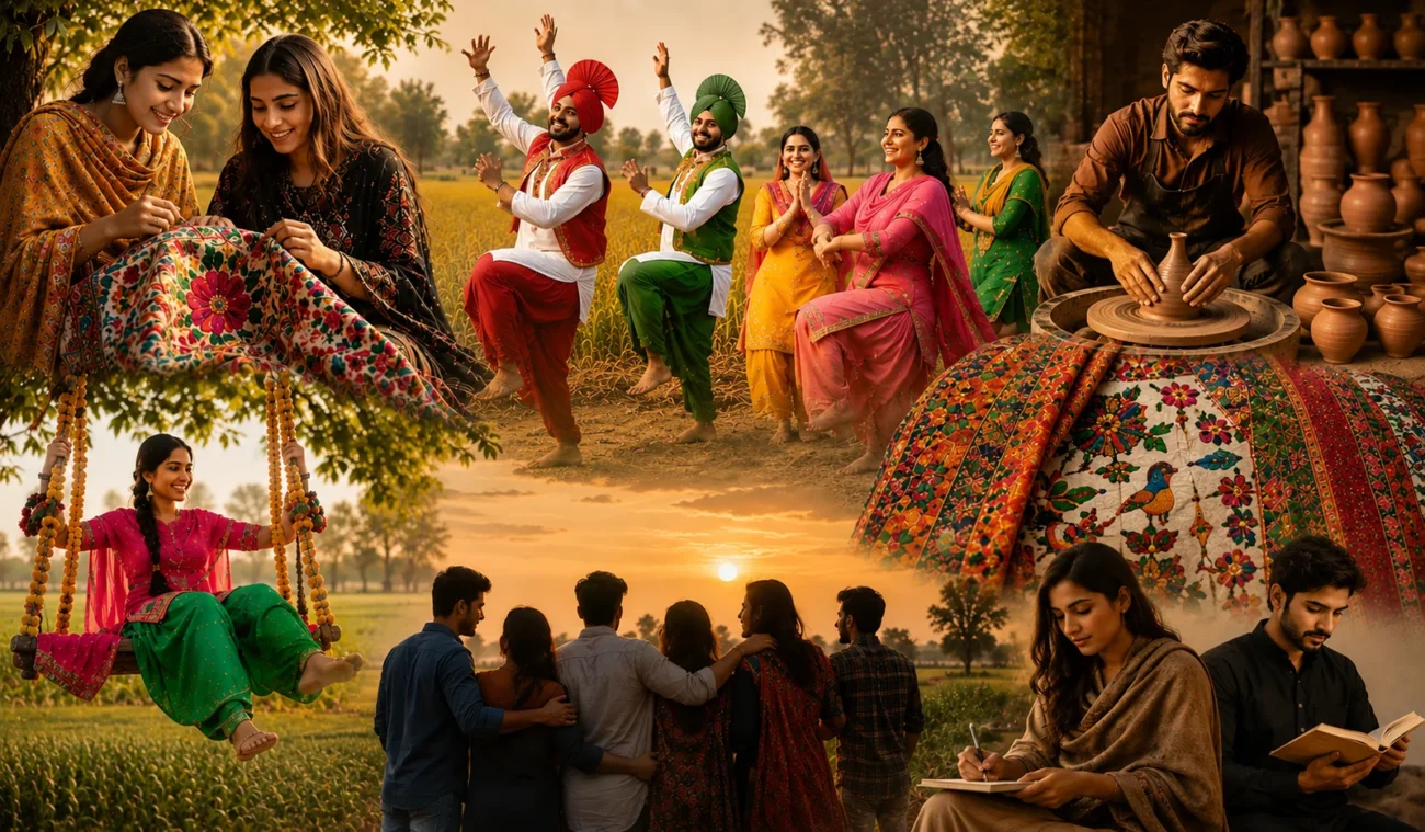 Punjab's Forgotten Traditions Revived by Generation Z Youth 3 Forgotten Punjabi Folk Traditions That Gen Z Is Reviving