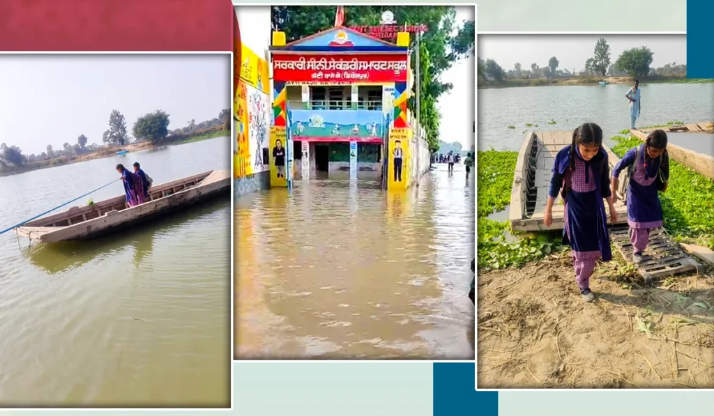 Natural disasters polluted water and health crisis