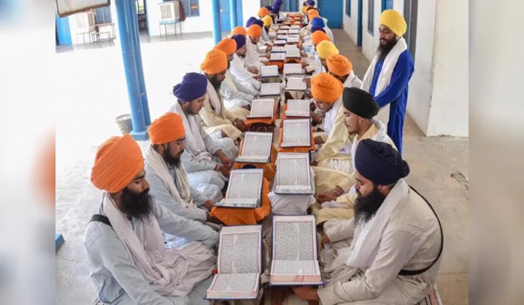 Sikh lover Singh was reciting the Nitnem
