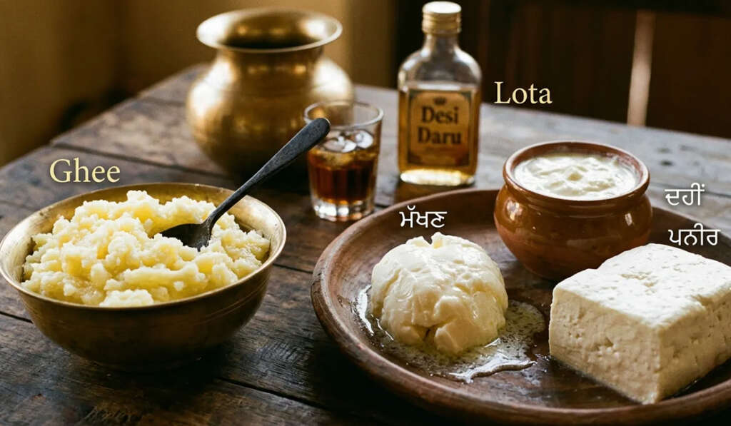 DAIRY GHEE AND RICHNESS PRACTICE WITH A PHYSIOLOGICAL LOGIC