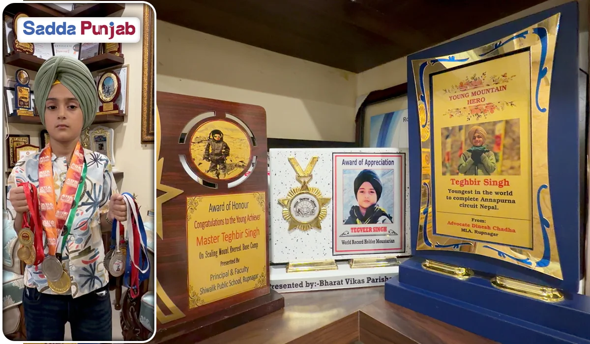 Everest Base Camp to Thorong La Pass: How Seven-Year-Old Mountaineer Tegbir Singh Created History with Extraordinary World Records 3 Mountaineer Teghbir