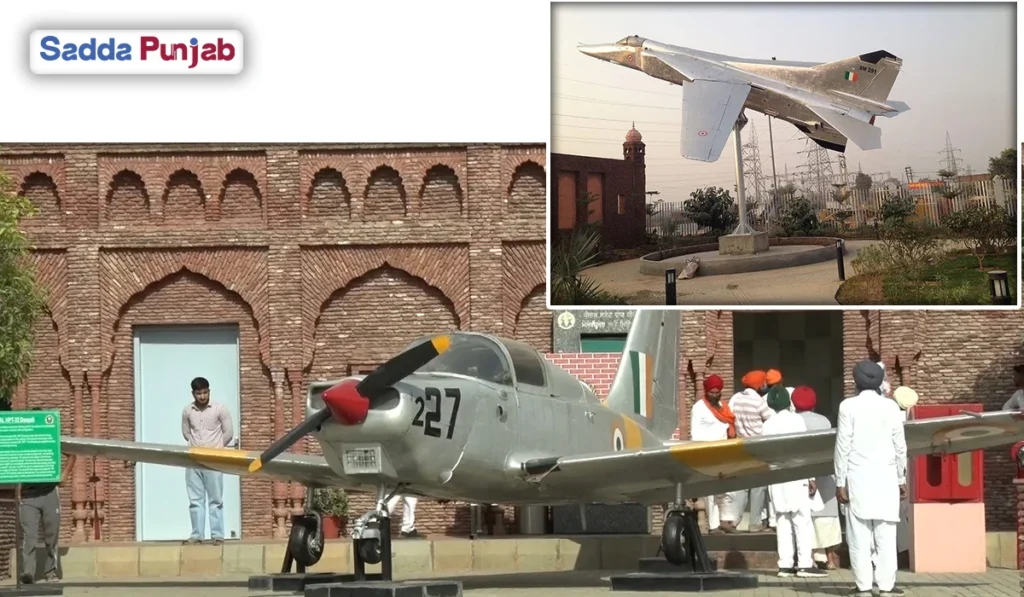 Punjab War Heroes Memorial: A Timeless Tribute to India's Brave Martyrs 4 Symbols of Valor Giant Sword and Jet