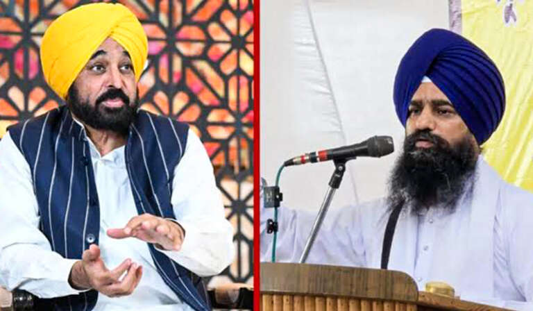 cm mann and jathedar