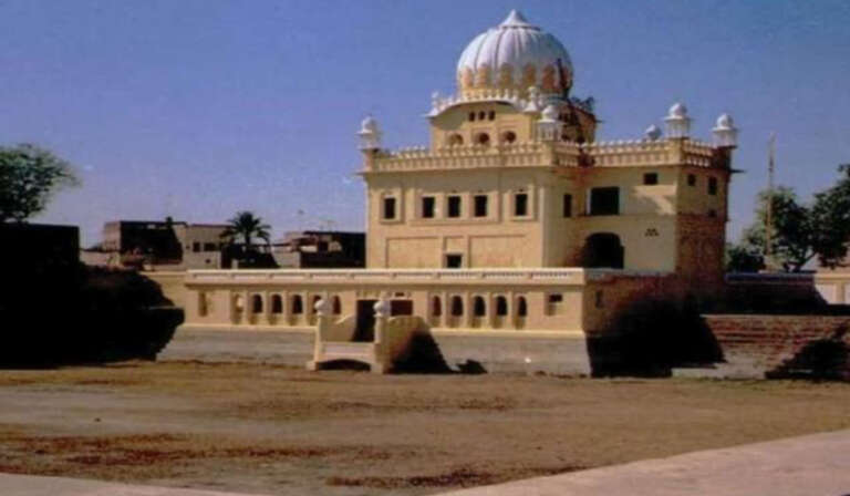 Historical Places in Pakistan Touched by the Feet of Guru Nanak Dev Ji 5 ਗੁਰਦੁਆਰਾ ਬਾਲ ਲੀਲ੍ਹਾ ਨਨਕਾਣਾ ਸਾਹਿਬ 768x448 1